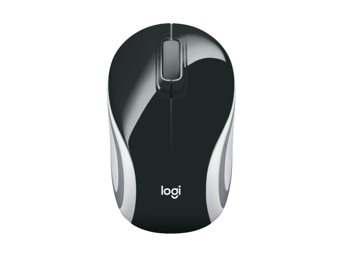 Ultra-Portable Wireless Mouse - Black/White