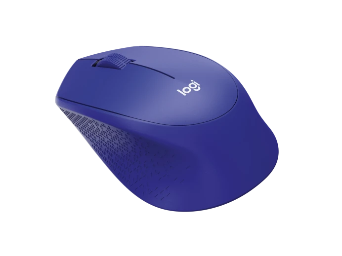 Logitech M330 SILENT PLUS Wireless Mouse-Blue
