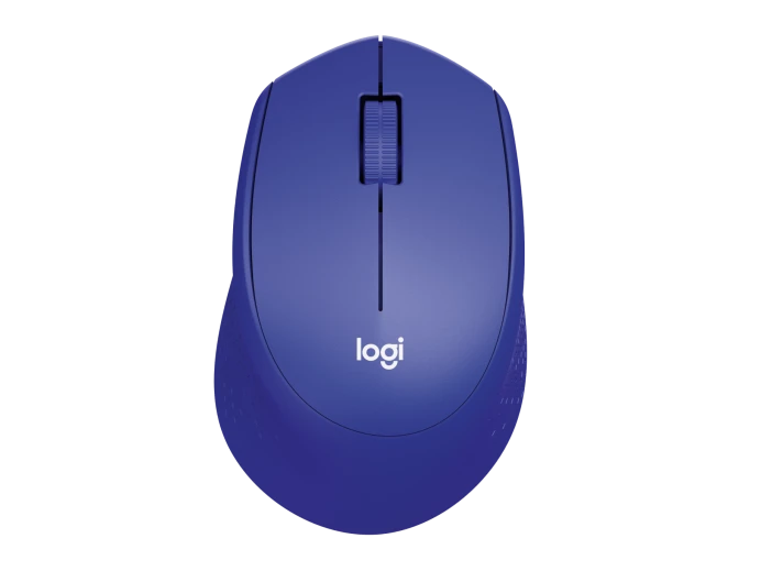 Logitech M330 SILENT PLUS Wireless Mouse-Blue