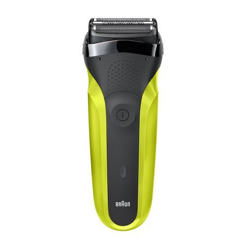 Braun Series 3 300s Rechargeable Electric Shaver, 3-Flex Head for Close and Gentle Shaving, Waterproof, Cordless, Yellow - Rebuy-Box