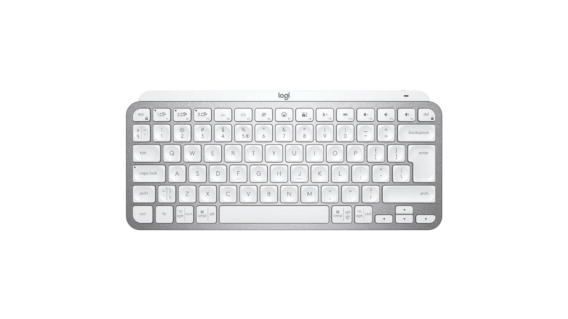 Logitech MX Keys Mini Wireless Keyboard – Compact Precision – Open Box