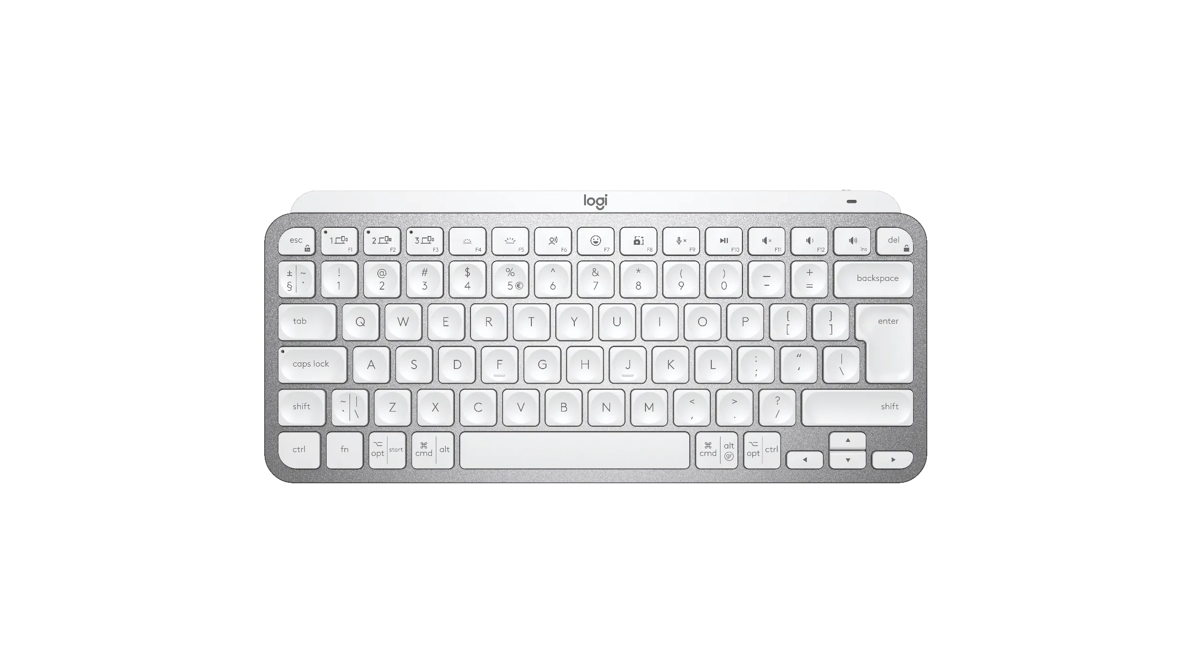 Logitech MX Keys Mini Wireless Keyboard – Compact Precision – Open Box
