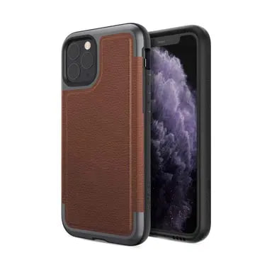 X-Doria iPhone 11 Pro Defense Prime Cover - Durable Military-Grade Protection, Brown - Rebuy-Box