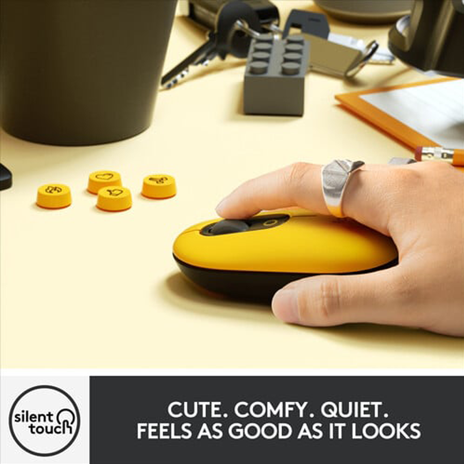 Logitech POP Mouse – Fun, Silent, and Connected Anywhere
