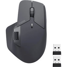 Rapoo MT760 Multi-Mode Wireless Mouse - Light Black