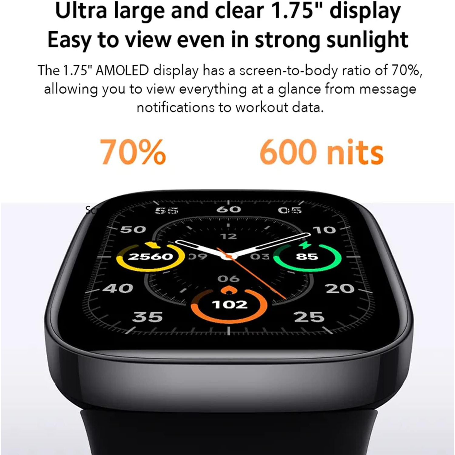 Redmi Watch 3 – Premium AMOLED Smartwatch with GPS & Health Tracking