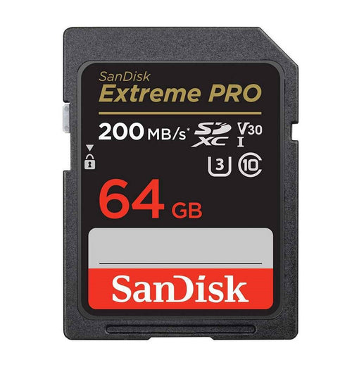 SanDisk 64GB Extreme PRO SDXC UHS-I Memory Card – 200MB/s Read Speed, 4K UHD Support - Rebuy-Box