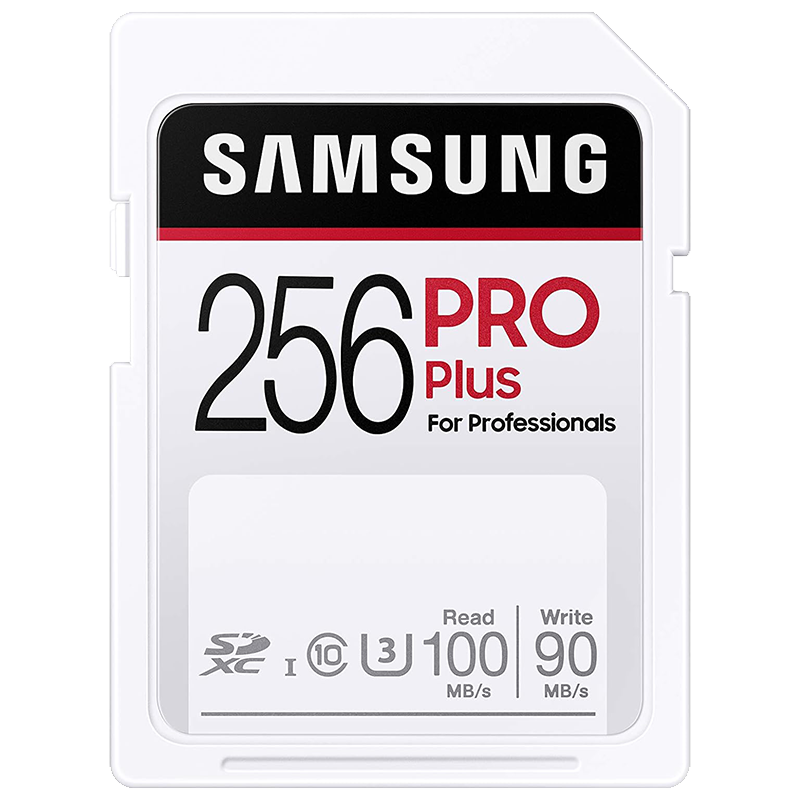 SAMSUNG PRO Plus 256GB SDXC Memory Card - High Speed Storage