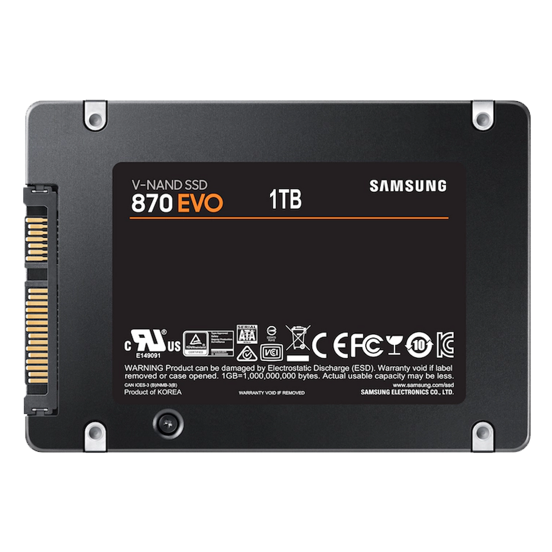 Samsung SSD 870 EVO 1TB – Reliable High-Speed SATA Internal SSD (2.5″)