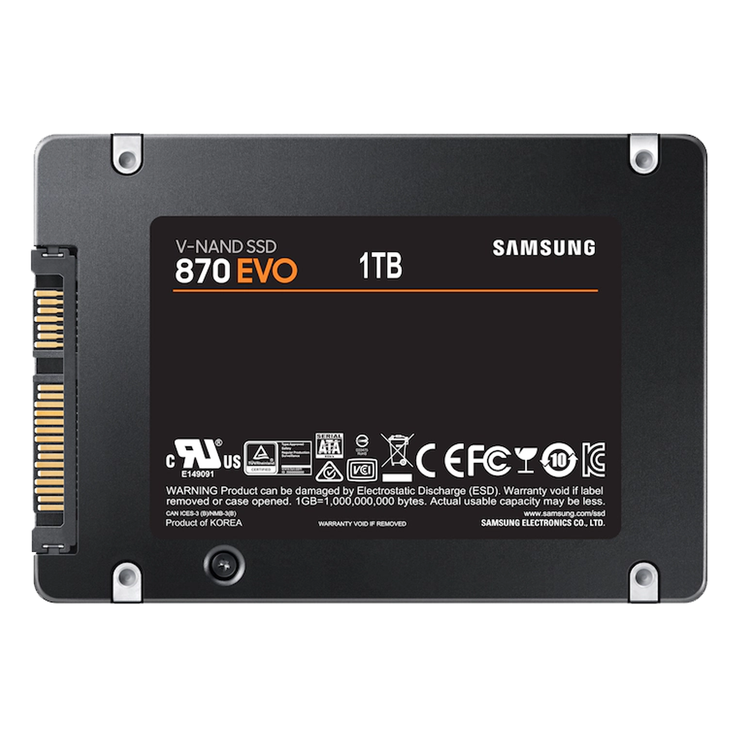 Samsung SSD 870 EVO 1TB – Reliable High-Speed SATA Internal SSD (2.5″)