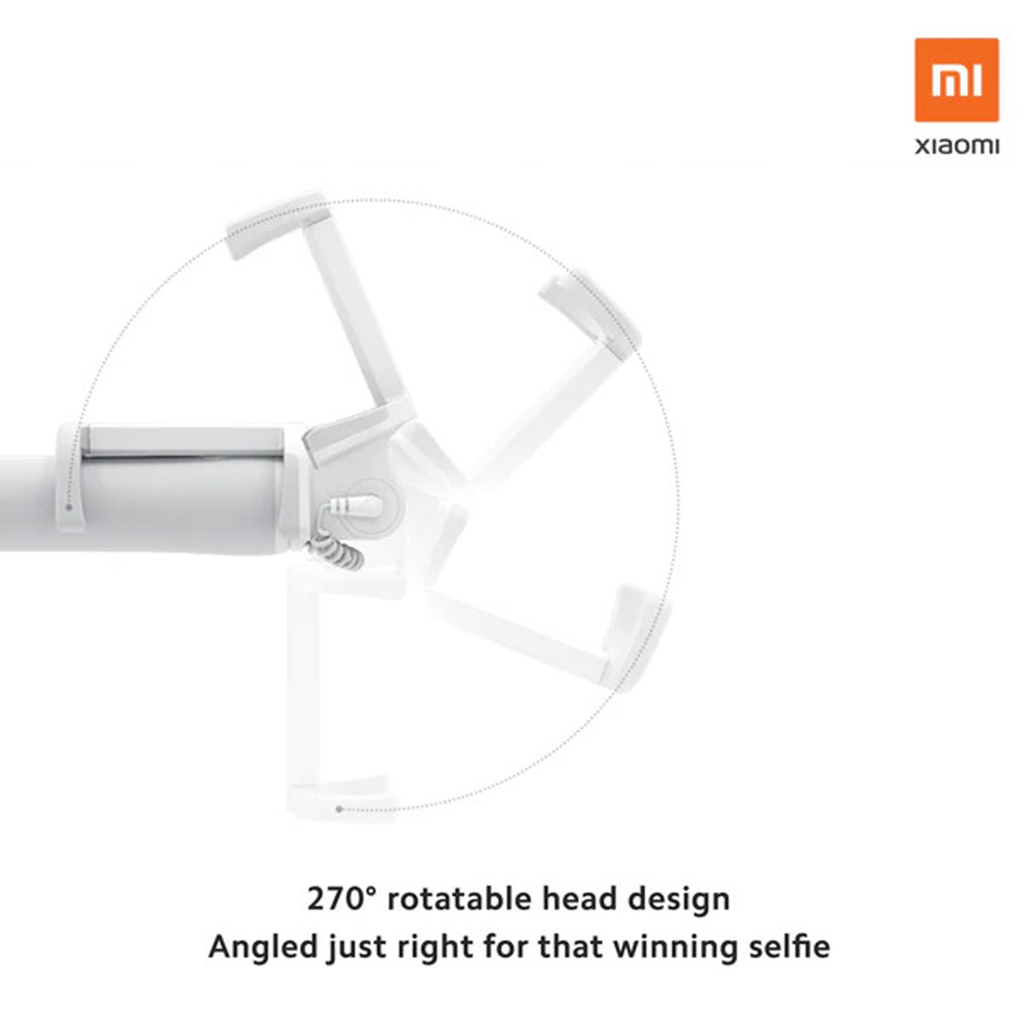 Xiaomi Mi Selfie Stick–  Compact & Easy Plug-and-Shoot
