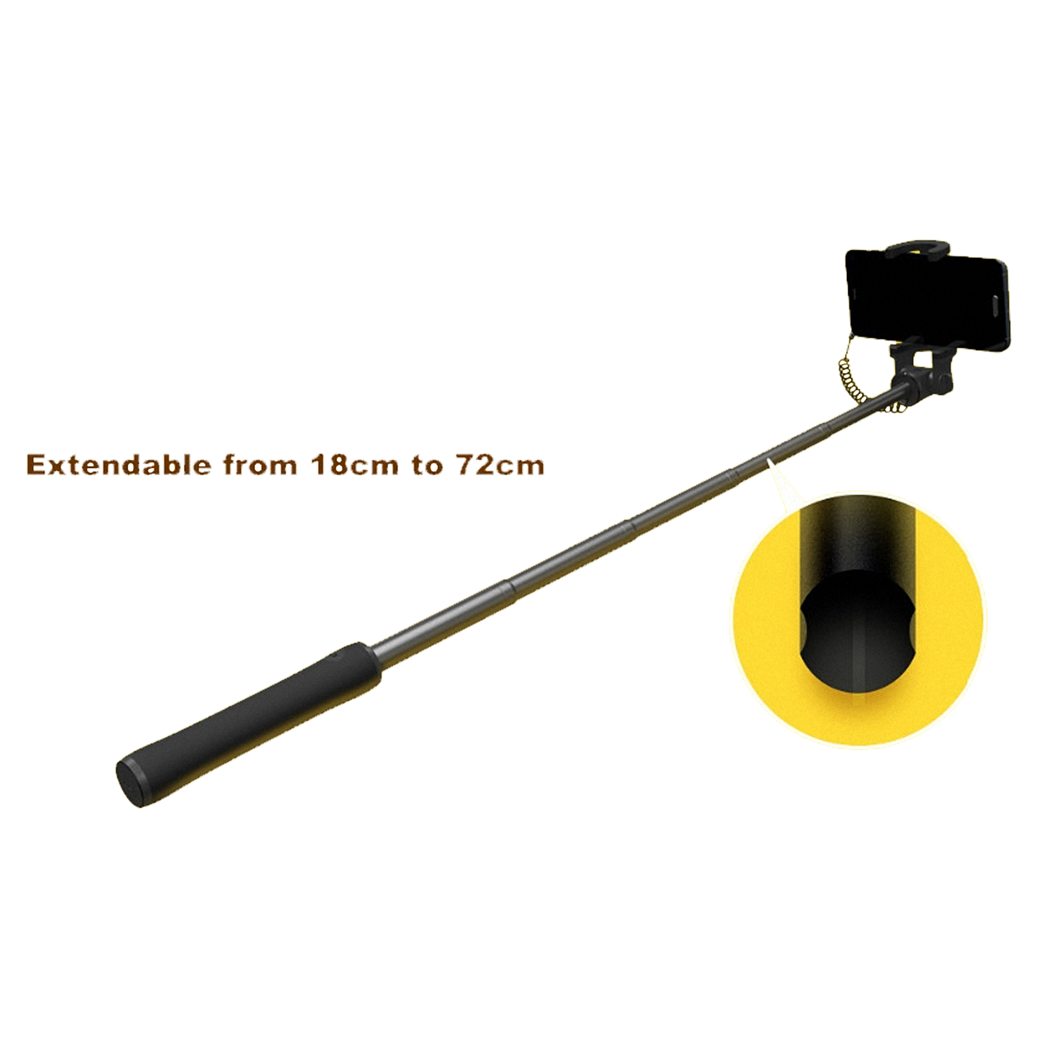 Xiaomi Mi Selfie Stick–  Compact & Easy Plug-and-Shoot
