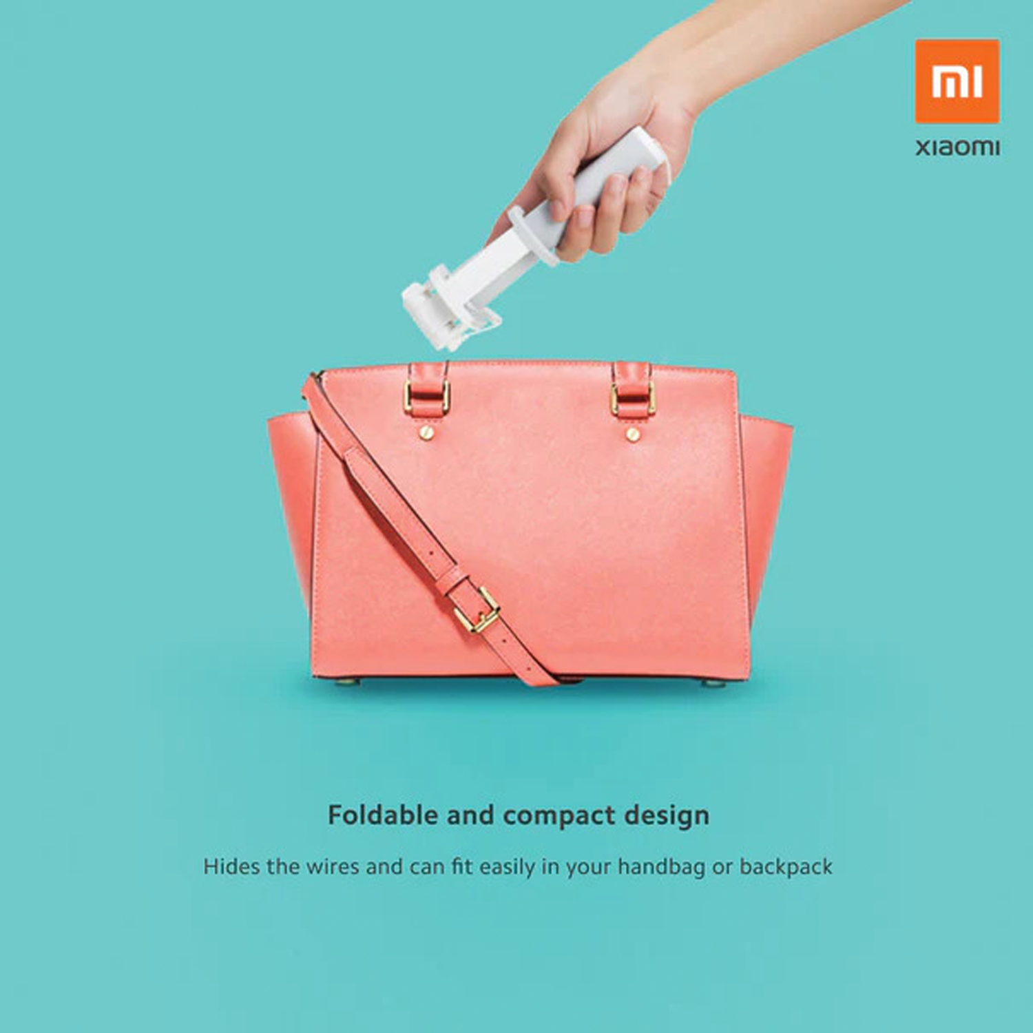 Xiaomi Mi Selfie Stick–  Compact & Easy Plug-and-Shoot