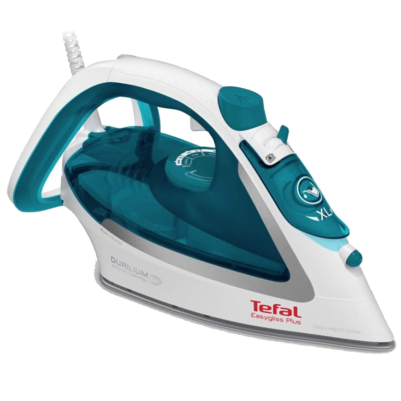 Tefal Easygliss Plus Steam Iron, 2400 Watts, Blue