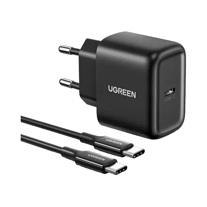 Ugreen PD Fast Charger + USB Cable Type C