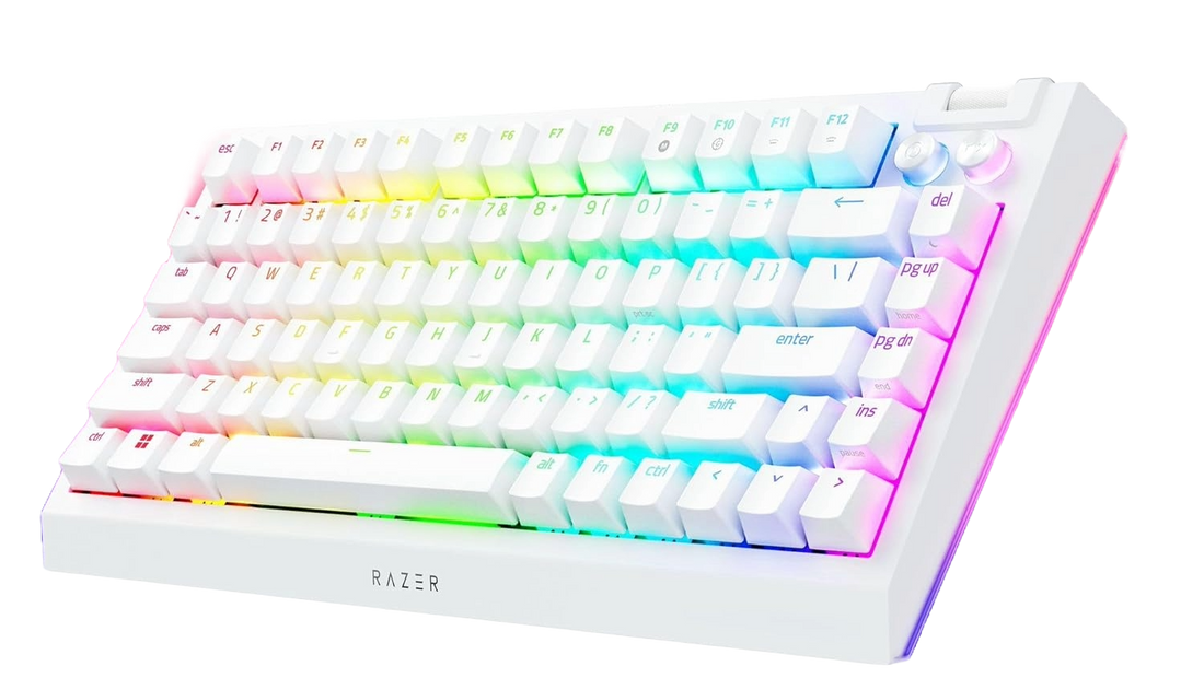 Razer BlackWidow V4 75% Orange Switch Mechanical Gaming Keyboard – Open Box
