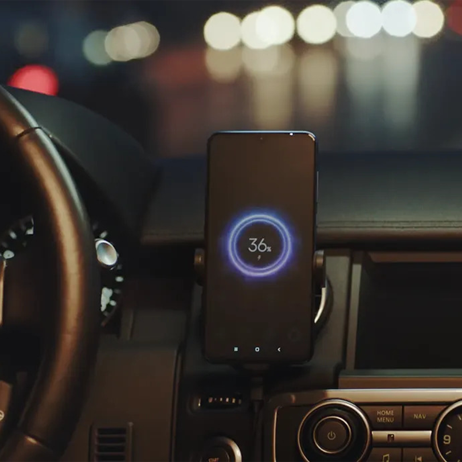 20W Wireless Car Charger – Fast Charging Mount for Smartphones