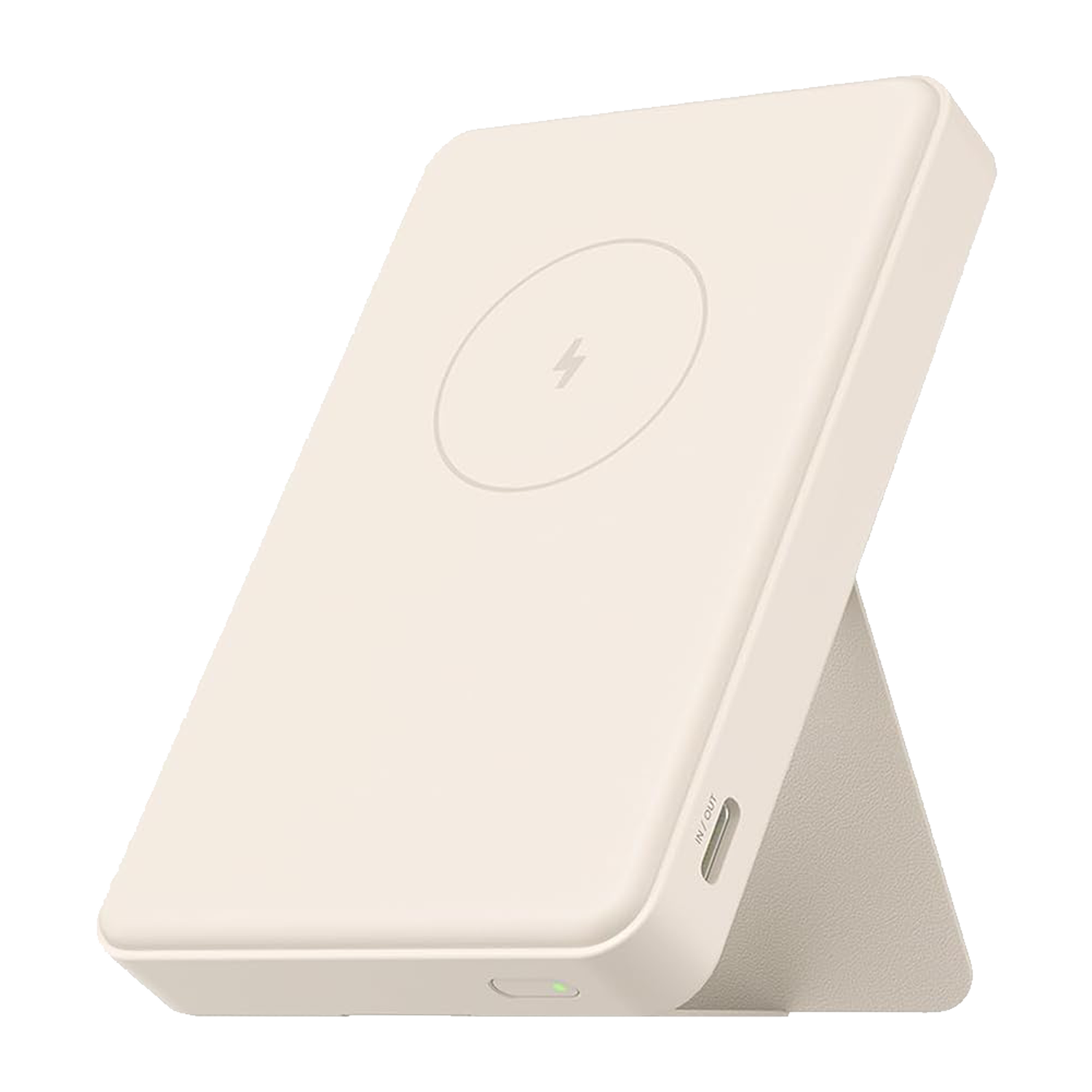 Xiaomi Magnetic Power Bank 6000mAh Tan – Slim Wireless MagSafe Charging - Rebuy-Box