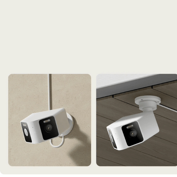 Xiaomi Outdoor Camera CW100 Dual 2K Outdoor Security Camera Wall and Ceiling Mount Installation White BHR07UIEU MJSXJ26CM Rebuy-Box