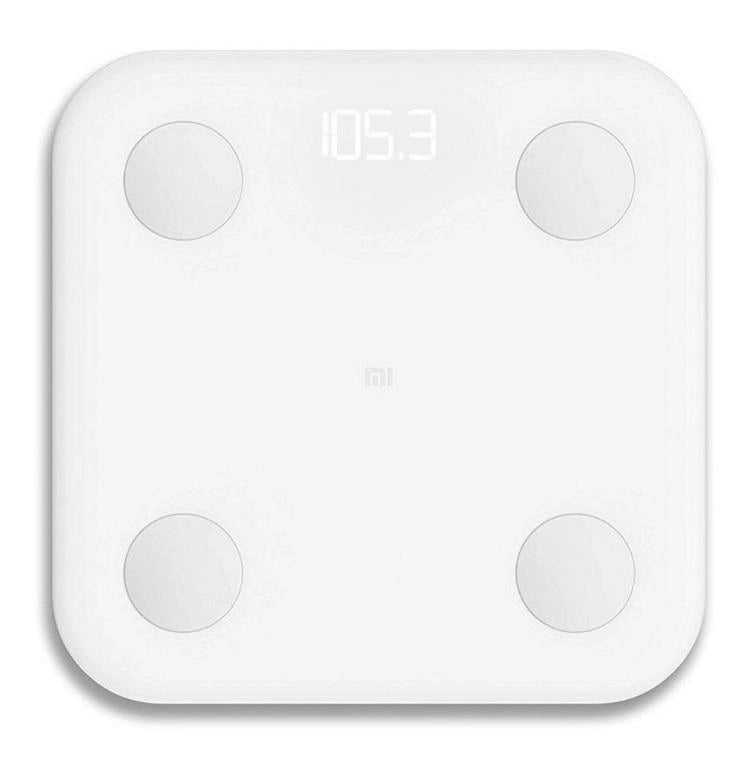 Mi Body Composition Scale 2 - White, Bluetooth Smart Scale with 13 Body Metrics, High Precision G Sensors - Rebuy-Box
