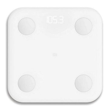 Mi Body Composition Scale 2 - White, Bluetooth Smart Scale with 13 Body Metrics, High Precision G Sensors - Rebuy-Box