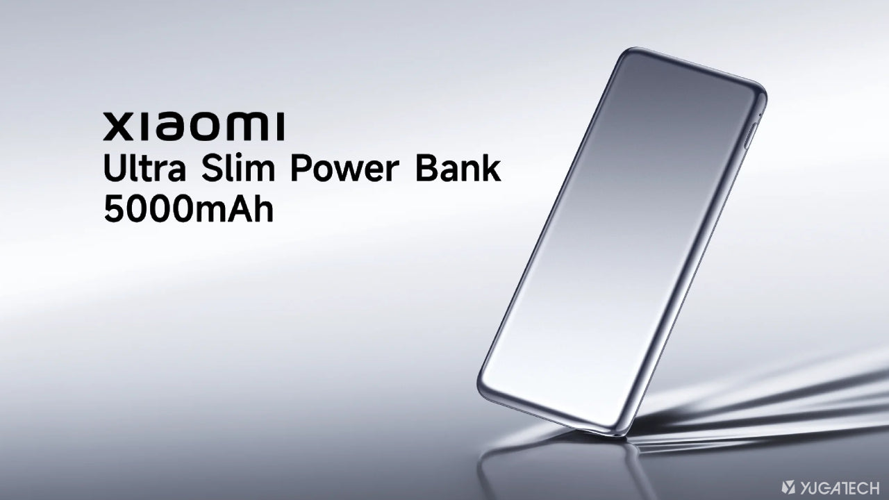 Xiaomi Ultra Slim Power Bank 5000mAh – Space Gray – Open Box