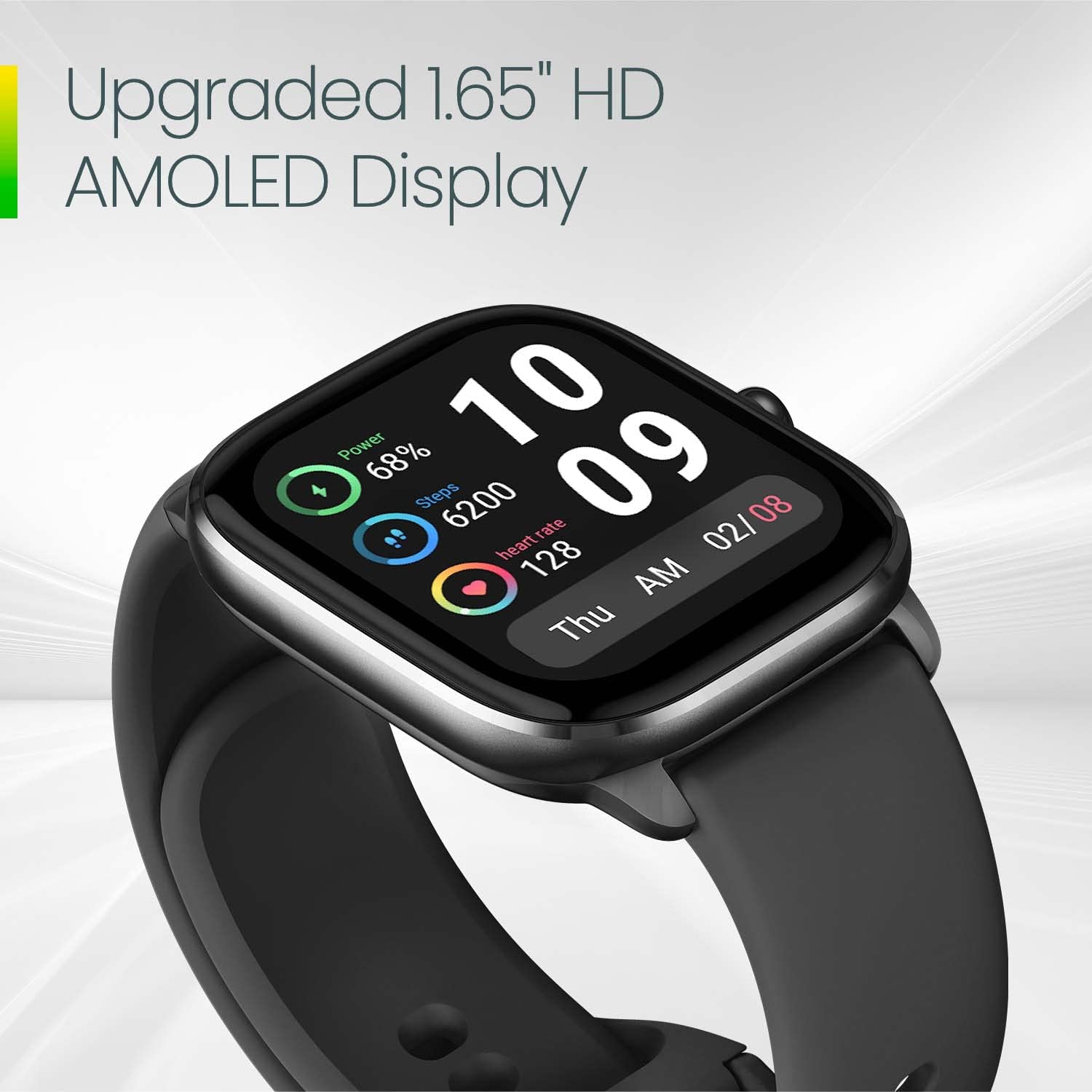 Amazfit GTS 4 Mini Smartwatch – 1.65” AMOLED Display, 120 Sports Modes, 15-Day Battery Life - Rebuy-Box