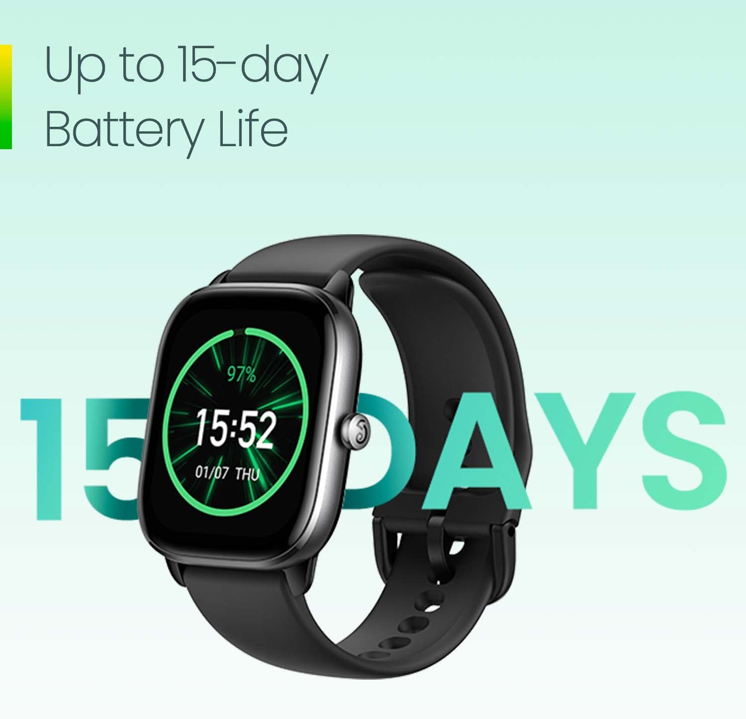 Amazfit GTS 4 Mini Smartwatch – 1.65” AMOLED Display, 120 Sports Modes, 15-Day Battery Life - Rebuy-Box